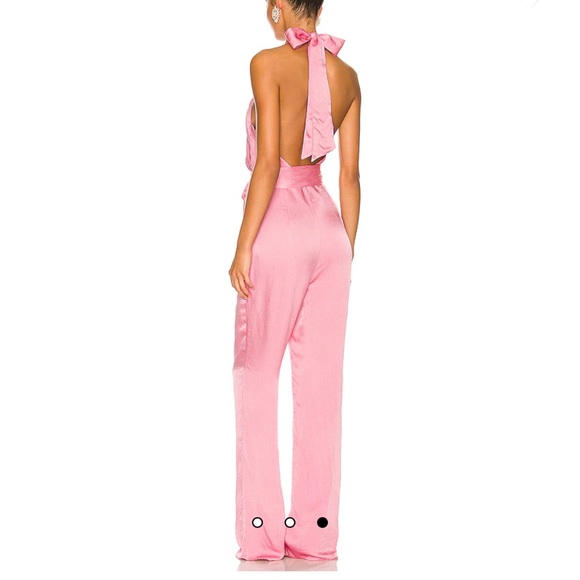 Lovers and Friends Carlita Jumpsuit in Rosebloom Pink - Picture 3 of 9